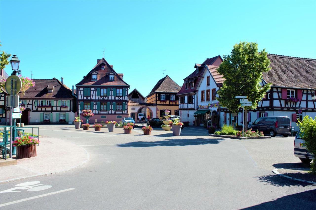 Апартаменты La Halte Des Vignes - Route Des Vins D'Alsace Scherwiller Экстерьер фото